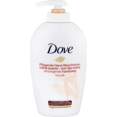 Dove Silk Supreme tekuté mydlo pumpa 250 ml