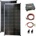 Solartronic Пълен комплект 2x140W соларен модул 20A контролер, кабели и букси (SET280M)