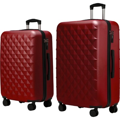 Rowex Crystal Vínová 57x37x21 cm, 66x42x24 cm, 77x50x28 cm – Zboží Dáma