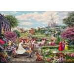 Schmidt Spiele - Puzzle Kinkade: Cinderella Happily Ever After - 1 000 piese