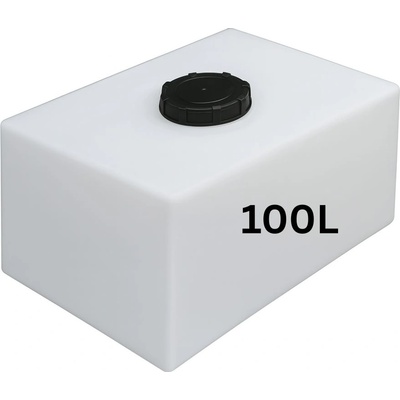 HydroMoby Резервоар за питейна вода HydroMoby SMALL S11, хоризонтален 100 л (бял) (SMALL S11-WHITE-100)