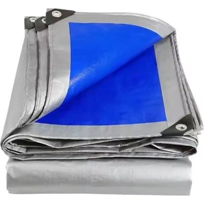 EKSPAND krycia plachta 130g/m² 6X12 m zelená/strieborná