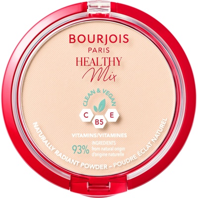 Bourjois Healthy Mix Матираща пудра Clean & Vegan, 001 Ivory, 10 g