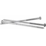 Uncanny Brand Wood insert with key, galvanized 82501 8*70mm