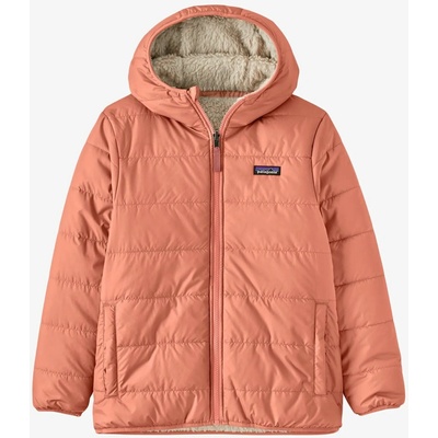 Dětská bunda Patagonia Reversible Ready Freddy Hoody - moment pink