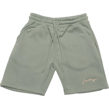 Image 1 of Hype Детски къси панталони Hype Unisex Kids' Oversized Jersey Jogger Shorts - Moss