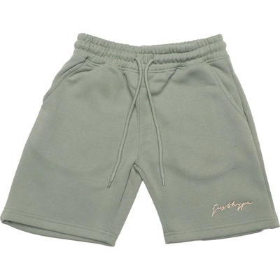 Hype Детски къси панталони Hype Unisex Kids' Oversized Jersey Jogger Shorts - Moss