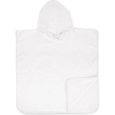 The One Towelling Pončo Baby Poncho 55 x 55 cm bílá