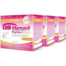 GS Mamavit Prefolin+DHA 90 tablet + 90 kapslí