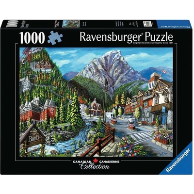 Ravensburger Пъзел Ravensburger от 1000 части - Добре дошли в Банф (12000494)