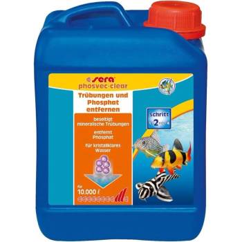 Sera Phosvec clear- премахва минерална мътност и фосфати 5L