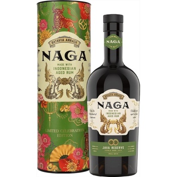 Naga Rum Java Reserve 40% 0,7 l (tuba)