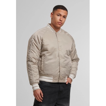 Urban Classics Мъжко Бомбър Яке Racer Bomber Jacket chalkdust XXLUB-TB7331-19923 - Тъмносив, размер L