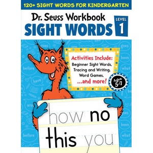 Dr. Seuss Sight Words Level 1 Workbook (ISBN: 9780593712481)