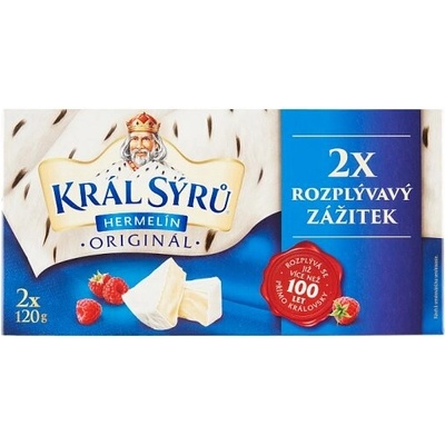 Král Sýrů Duopack 2 x 120 g