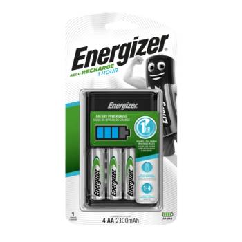 Energizer Зарядно за батерии ENR 1HR Charger EU + 4AA 2300 mAh (T00014331)