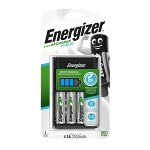 Energizer Зарядно за батерии ENR 1HR Charger EU + 4AA 2300 mAh (T00014331) Зарядно за батерии