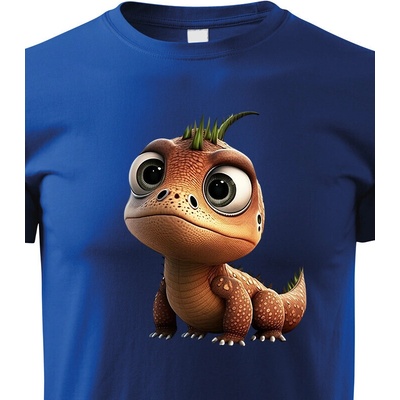 dětské triko dinosaurus 2 modrá
