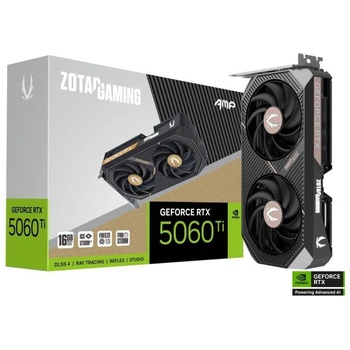 Image 1 of ZOTAC GeForce RTX 5060 Ti AMP 16GB GDDR7 128bit (ZT-B50620F-10M)