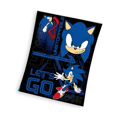 Carbotex Dětská deka Nezastavitelný Ježek Sonic