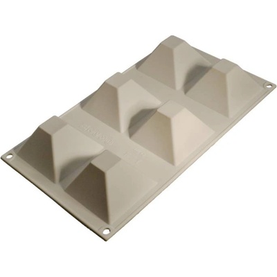 Cesil Silikonová forma na pečení/na mražené dezerty Pyramidy na 6 ks 7,1cm