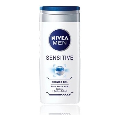 Nivea Men Sensitive sprchový gél 6 x 250 ml