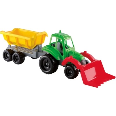 Ecoiffier Детска играчка Ecoiffier - Трактор с ремарке (7600000327)