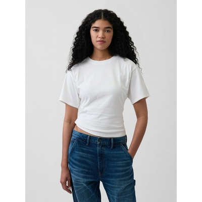 GAP Тениска Heavyweight GAP GAP | Byal | ЖЕНИ | XS