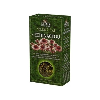 Grešík Zel. čaj s echinaceou z.č. Čaje 4 světadílů 70 g