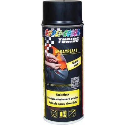 Dupli-Color Tuning striekacia fólia Sprayplast čierna matná 400ml