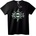 NOONEBRAND Тениска Godsmack Слънце Лого - S, White