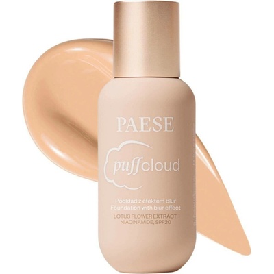 Paese Puff Cloud Foundation Make-up s blur efektem 04 Shell Beige 37 ml