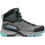 Scarpa Дамски туристически обувки Scarpa Women's Rush Trek GTX Walking boots - MidGrey / Aqua - размер 37 (EU) (119-0477-0213)