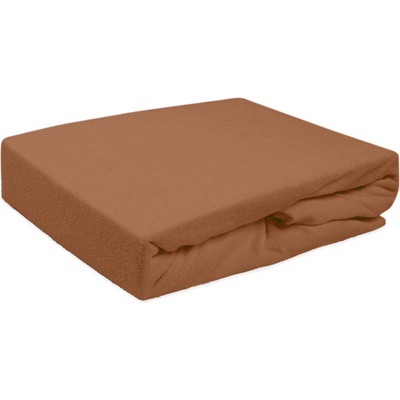 Darymex froté prostěradlo 030/170 hnědé 180X200