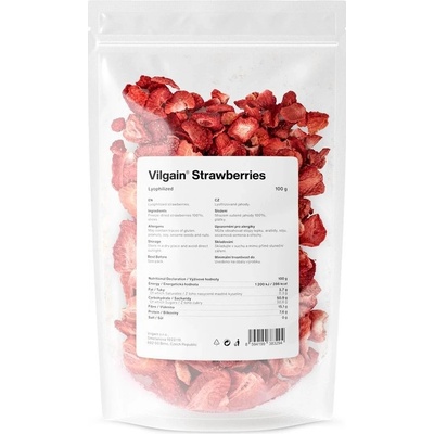 Vilgain Jahody lyofilizované 100 g – Zbozi.Blesk.cz