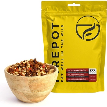 Firepot Чили кон карне с ориз, 200 г (PL-CHILLI-XL-YELL)