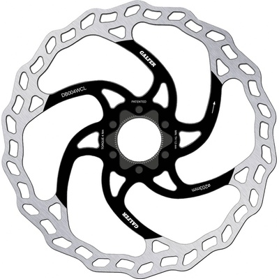 Galfer Kotúč Galfer DB004WCL Fixed Wave 203 mm brzdový CenterLock strieborno-čierna DB004WCL