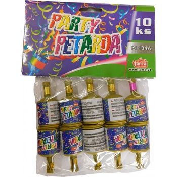PARTY PETARDA šampusky 10 KS