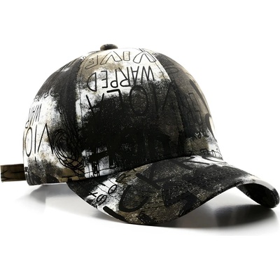 HARAHU Шапка с козирка Graffiti - Тъмно зелено KP30320 (30320)