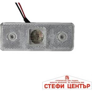 Paolo Габарит правоъгълен 0030 24v бял (76070)
