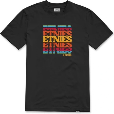 Etnies STACK RETRO TEE BLACK