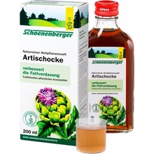 Schoenenberger Bio Artyčok šťáva 0,2 l