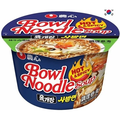 Nongshim instantná rezancová polievka pikantná miska 100g