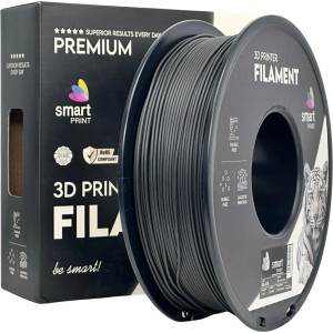 Smart Print FG-S129-E1, 3D филамент, PLA Carbon Fiber, 1, 75 мм, 1000 г, Черен (Black) (FG-S129-E1)