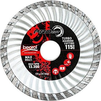 Beorol Диск Диамантен Turbo Beorol (RPDT115)