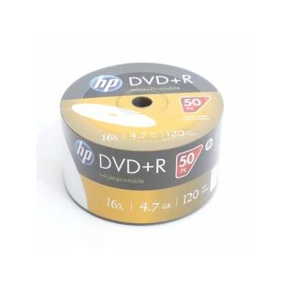 Hp dvd+r 4.7gb 16x ff white inkjet printable sp*50 14202/69304