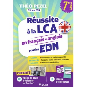 Réussite à la LCA en français-anglais pour le concours EDN (ISBN: 9782311665932)