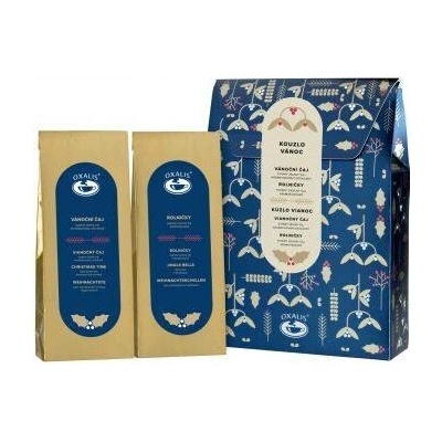 Oxalis Kouzlo Vánoc dárkové balení čajů 100 g