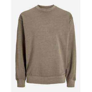 JACK & JONES Блуза Jack and Jones Men's Faded Sweat Crew Neck Sweatshirt - Silver Sage