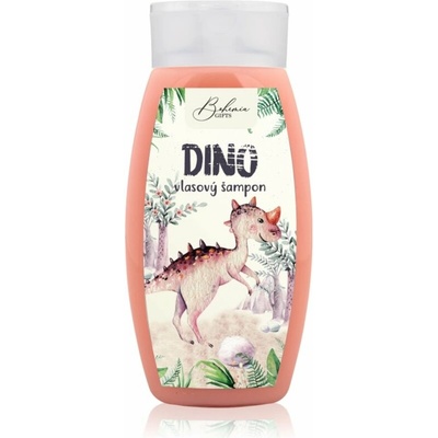 Bohemia Gifts & Cosmetics Dino Jahoda šampón na vlasy 250 ml